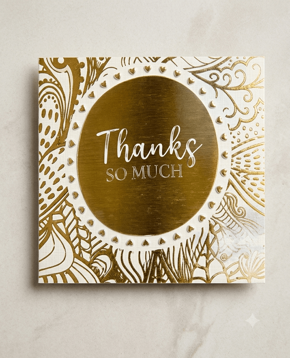 Thank you card